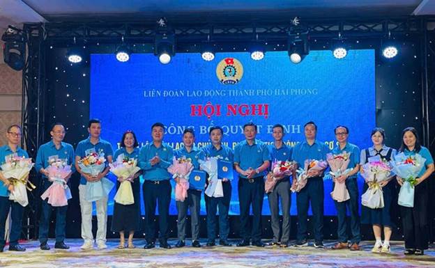 Hải Phòng thành lập 7 CLB Chủ tịch, Phó Chủ tịch Công đoàn cơ sở ở khu công nghiệp